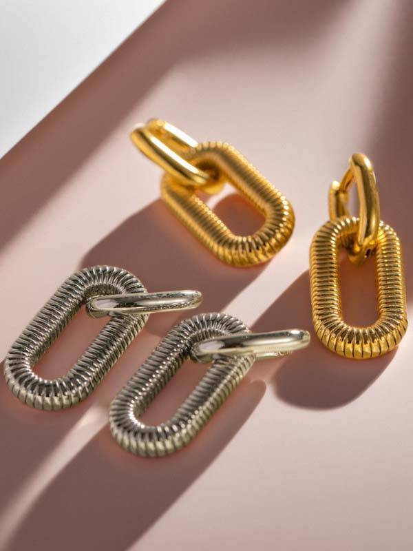 Minimalist Chain Earrings