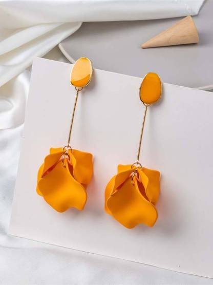 Petal Tassel Earrings