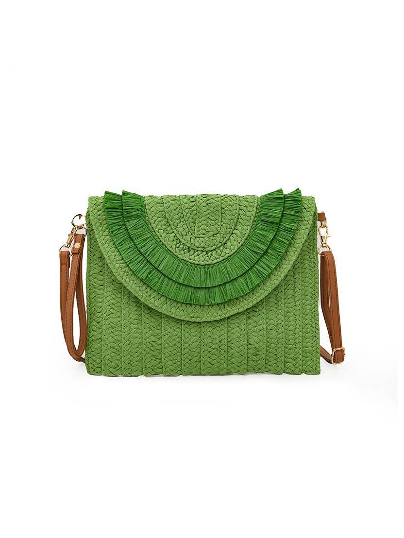 Tassel Straw Bag
