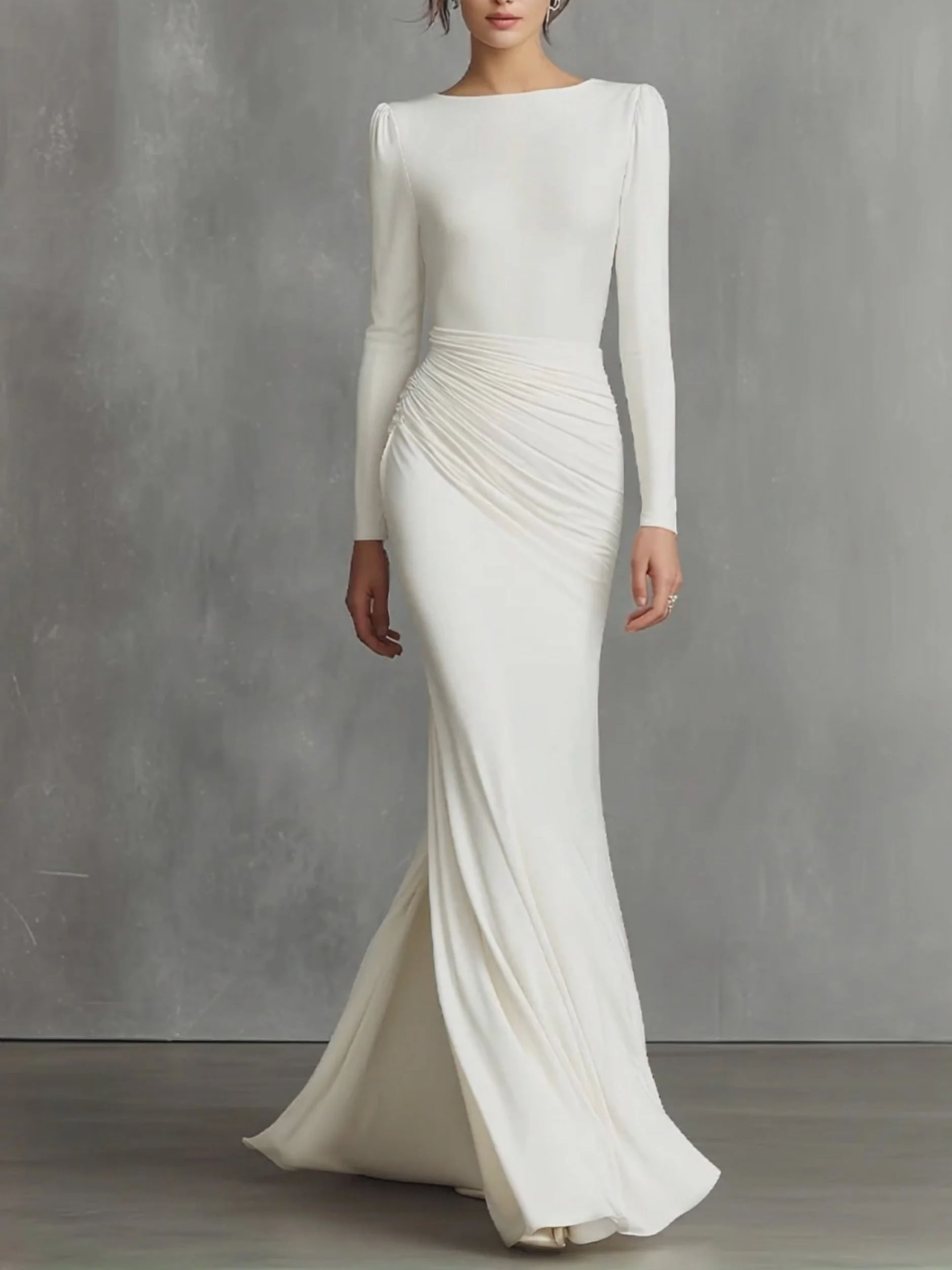 Retro Lapel Plaid Single-Breasted Maxi Dress