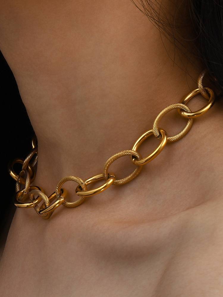 Minimalist Necklace And Bracelet