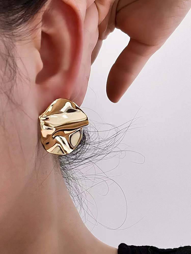 Minimalist Geometric Irregular Earrings