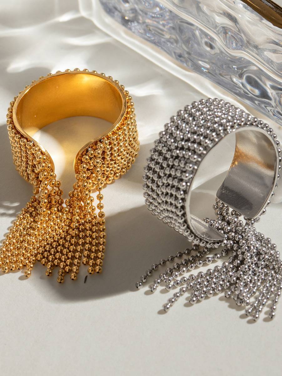 Light Luxury Tassel Ring