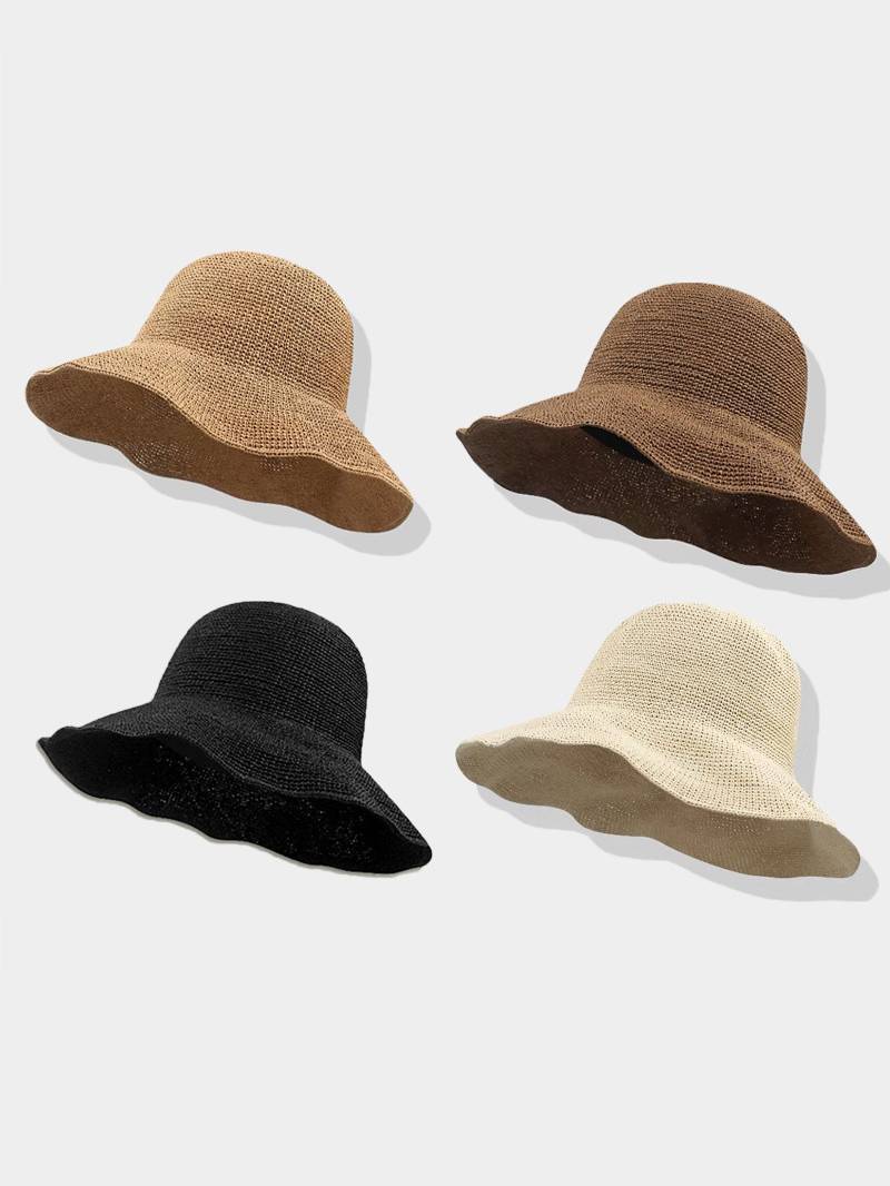 Foldable Straw Hat
