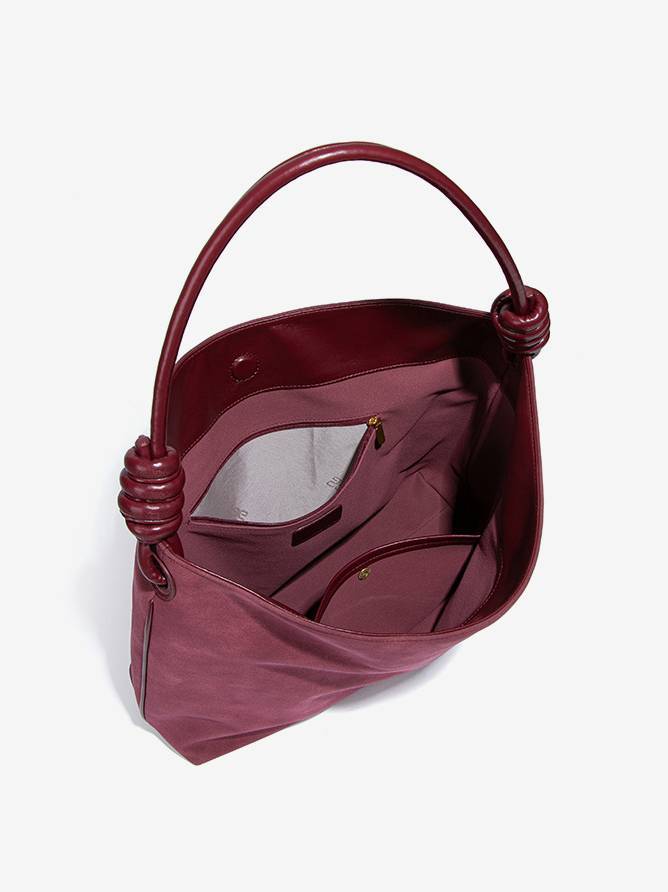 Minimalist Deerskin Underarm Bag Shoulder Bag