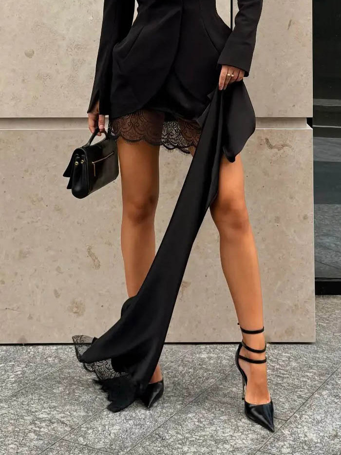 Elegant Vest And Short Blazer