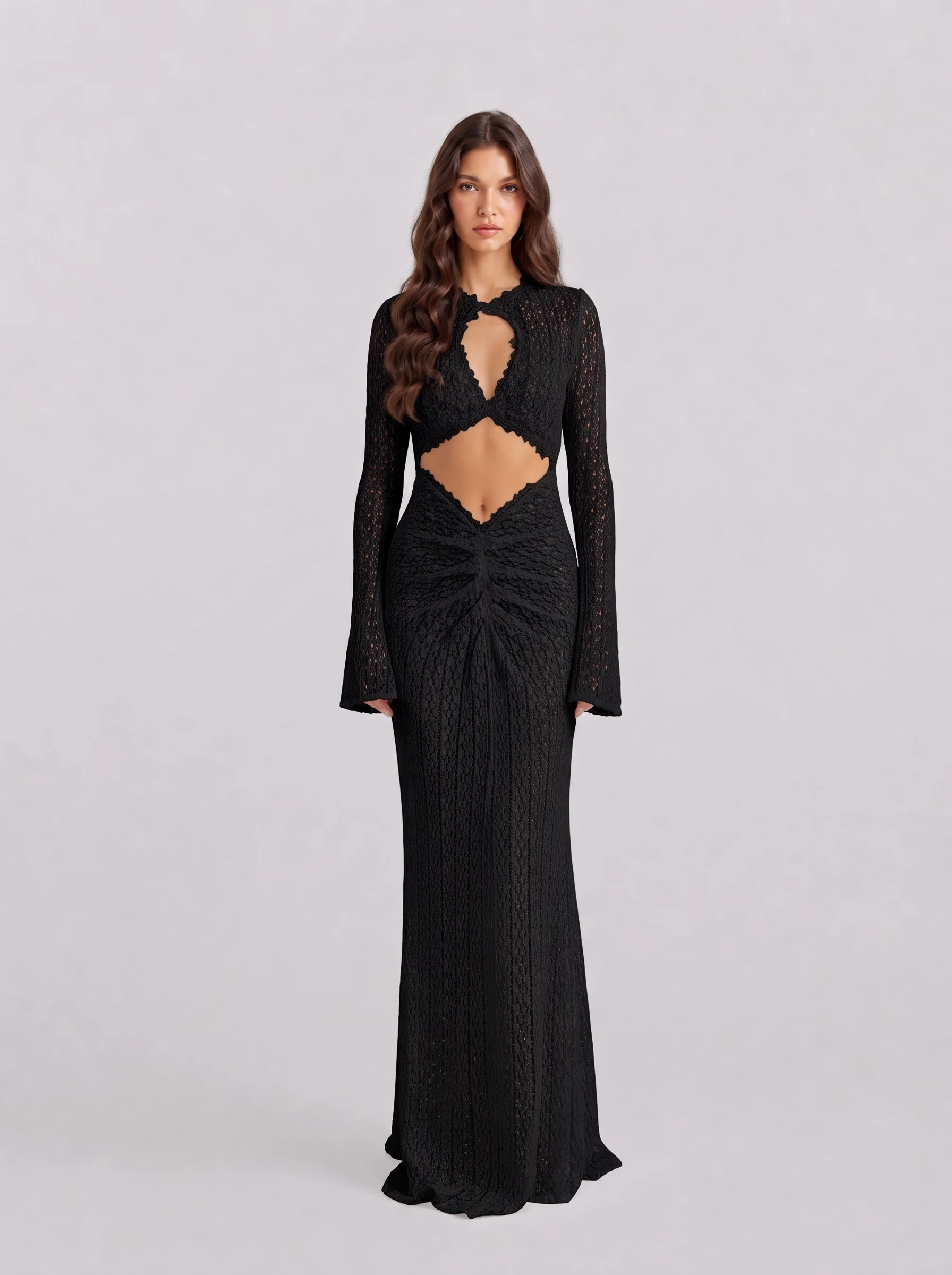 Sheer lace asymmetrical beach vacation dress [erp-image:e4aad570fc75fe8bbc99bd46]