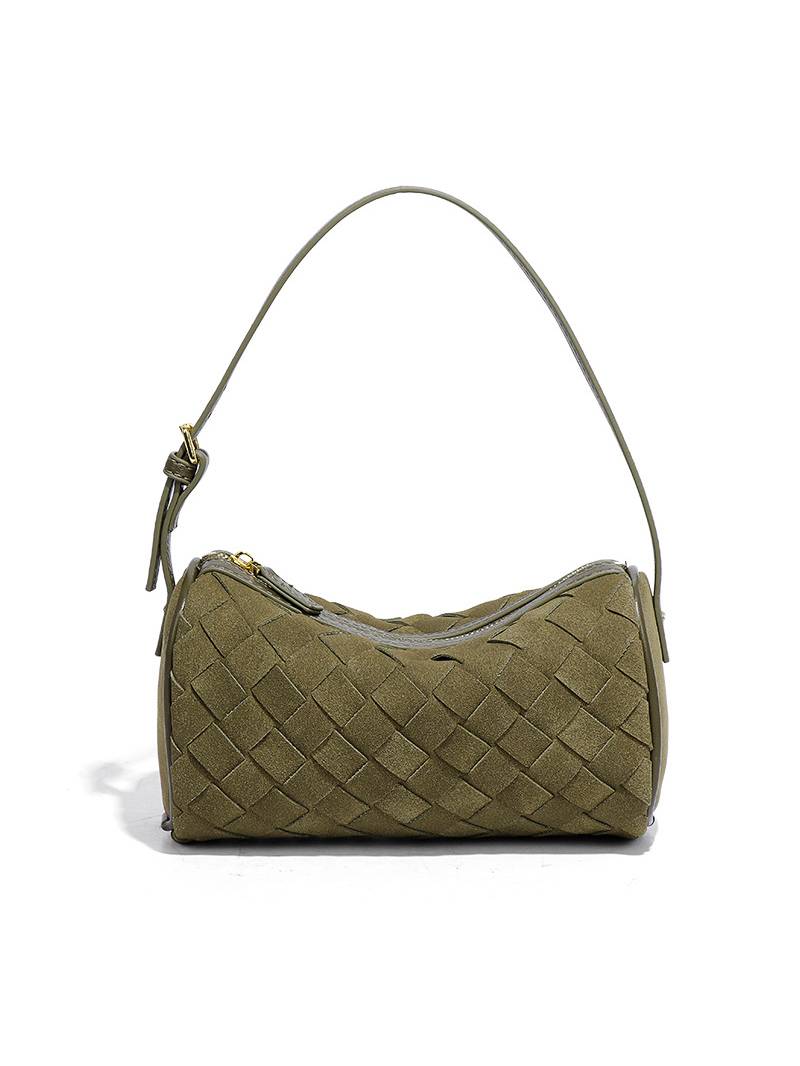 Suede Handbag Shoulder Bag