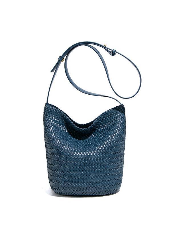Woven Tote Bag Shoulder Bag Bucket Bag