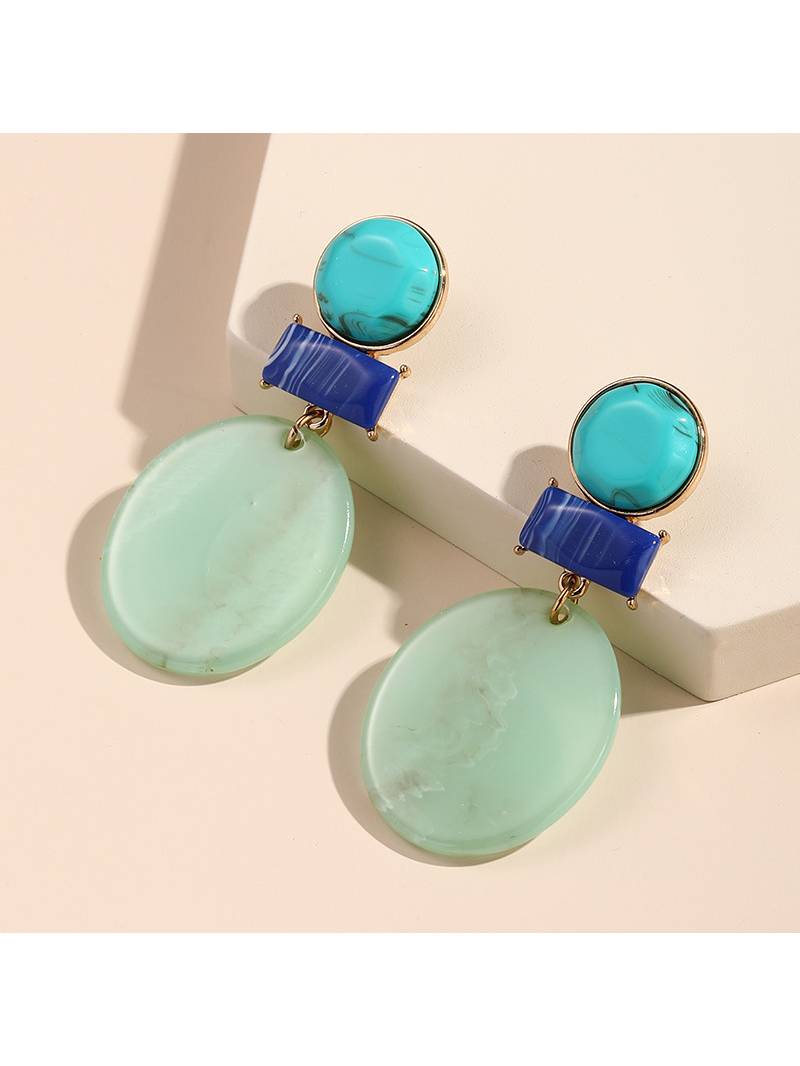 Vacation Style Colorful Earrings