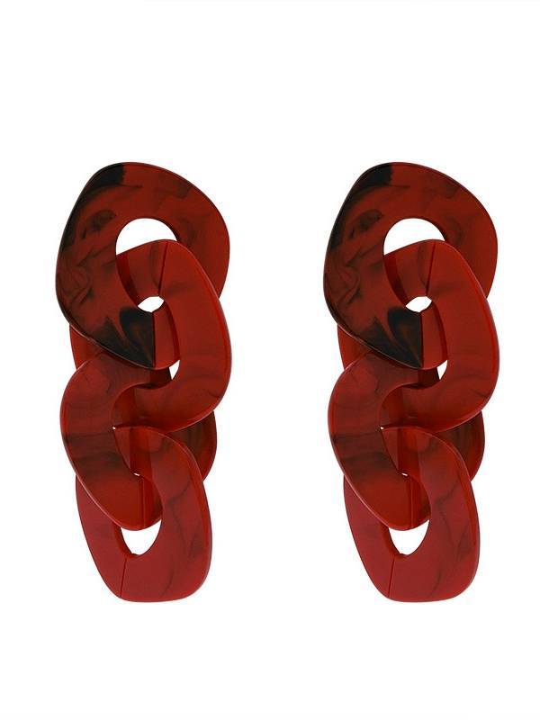 Colorful Vacation Style Earrings