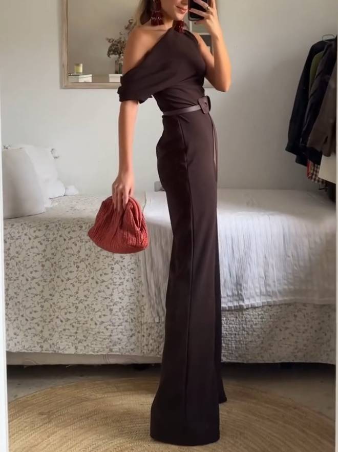 Off-shoulder Jumpsuit