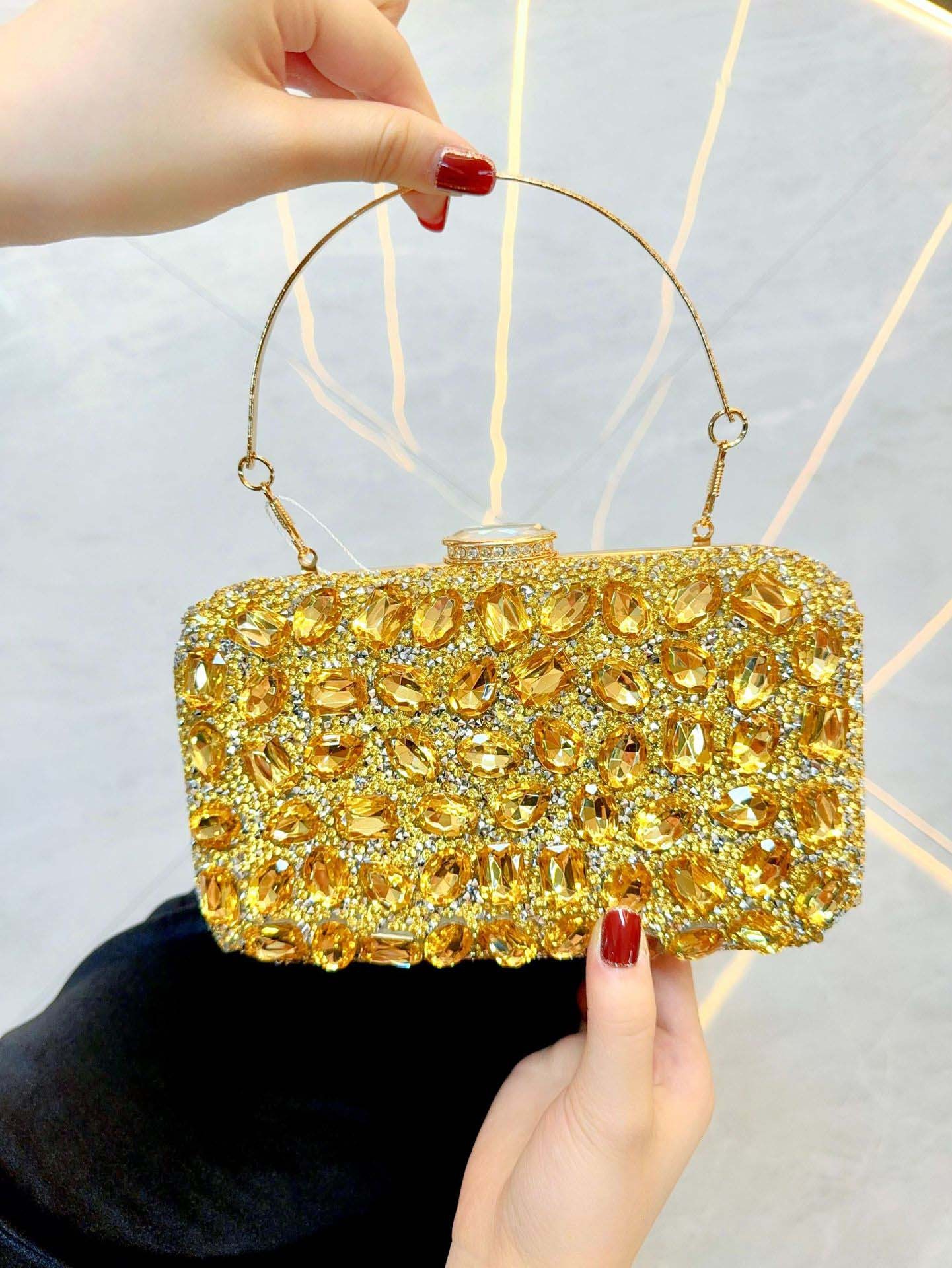 Shiny Clutch Handbag