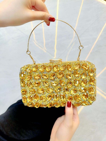 Shiny Clutch Handbag