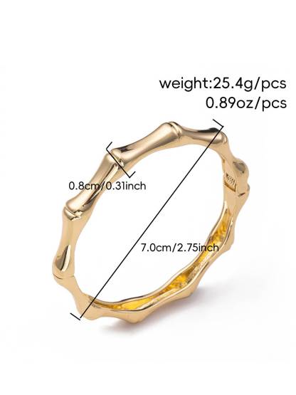 Bamboo Design Bracelet