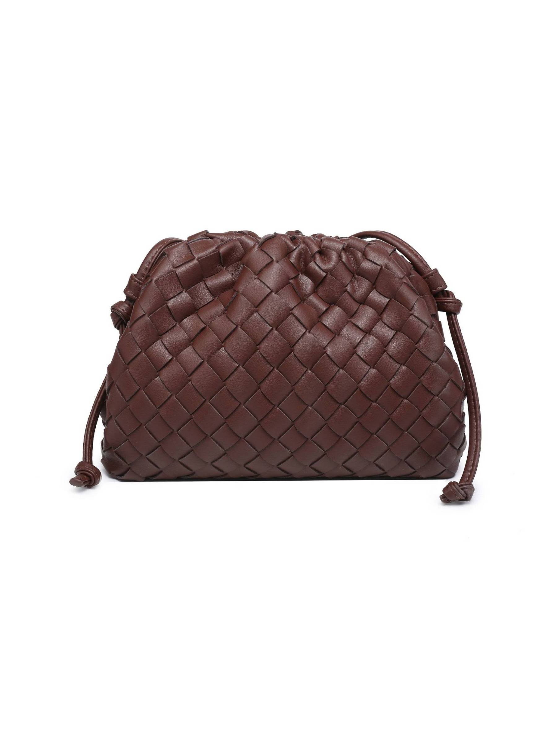 Minimalist Hand-Woven Clutch Shoulder Bag