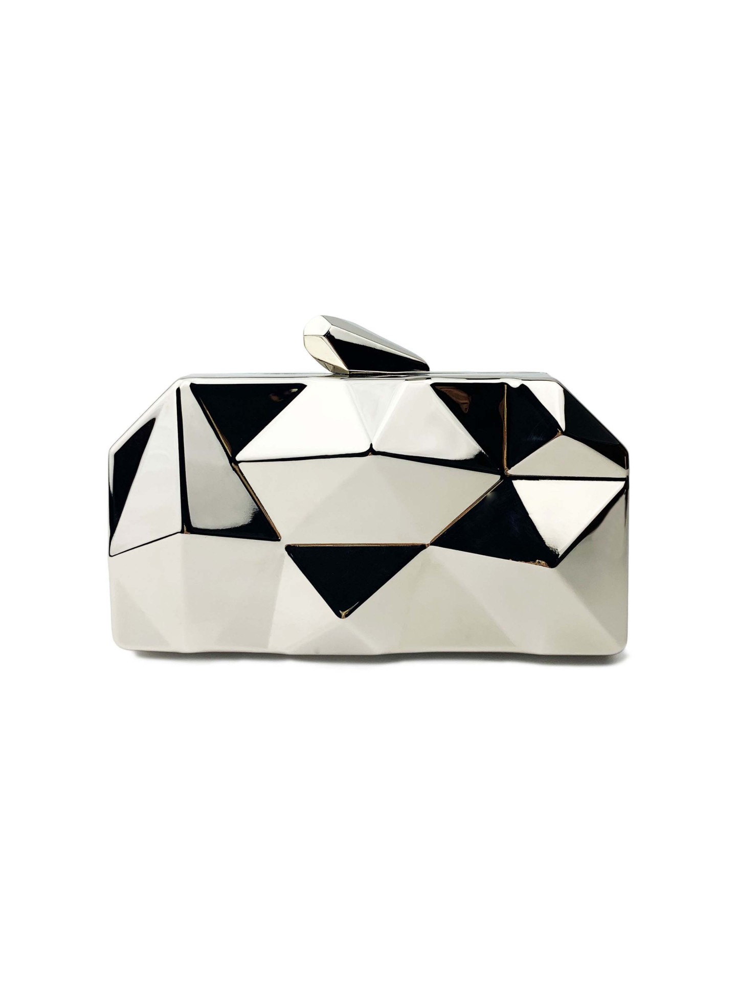 Irregular Design Clutch Chain Bag