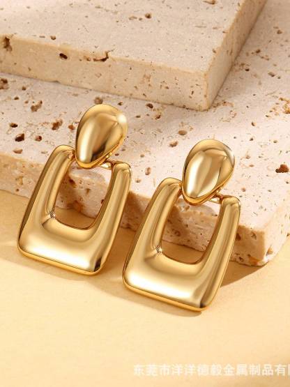 Minimalist Square Earrings