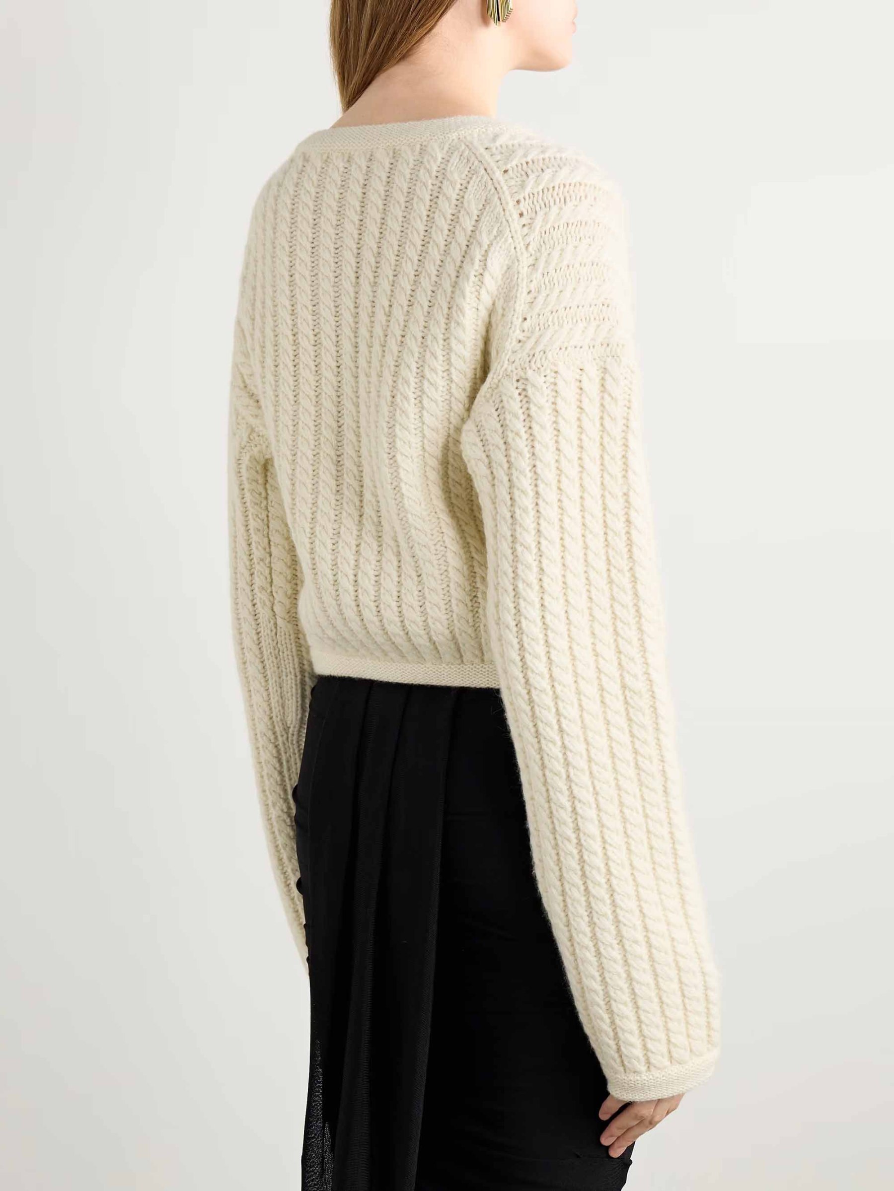 Exquisite Cropped Fashionable Cardigan