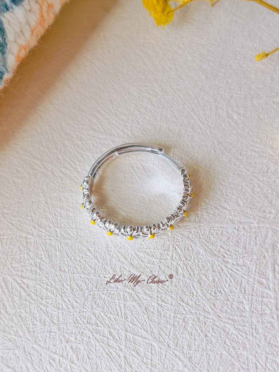 I Think About You Every Daisy Ring-Likemychoice