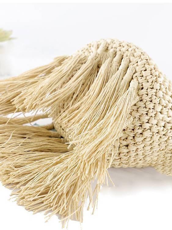 Tassel Straw Bag