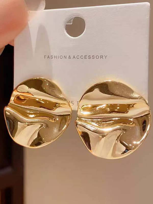 Minimalist Geometric Irregular Earrings