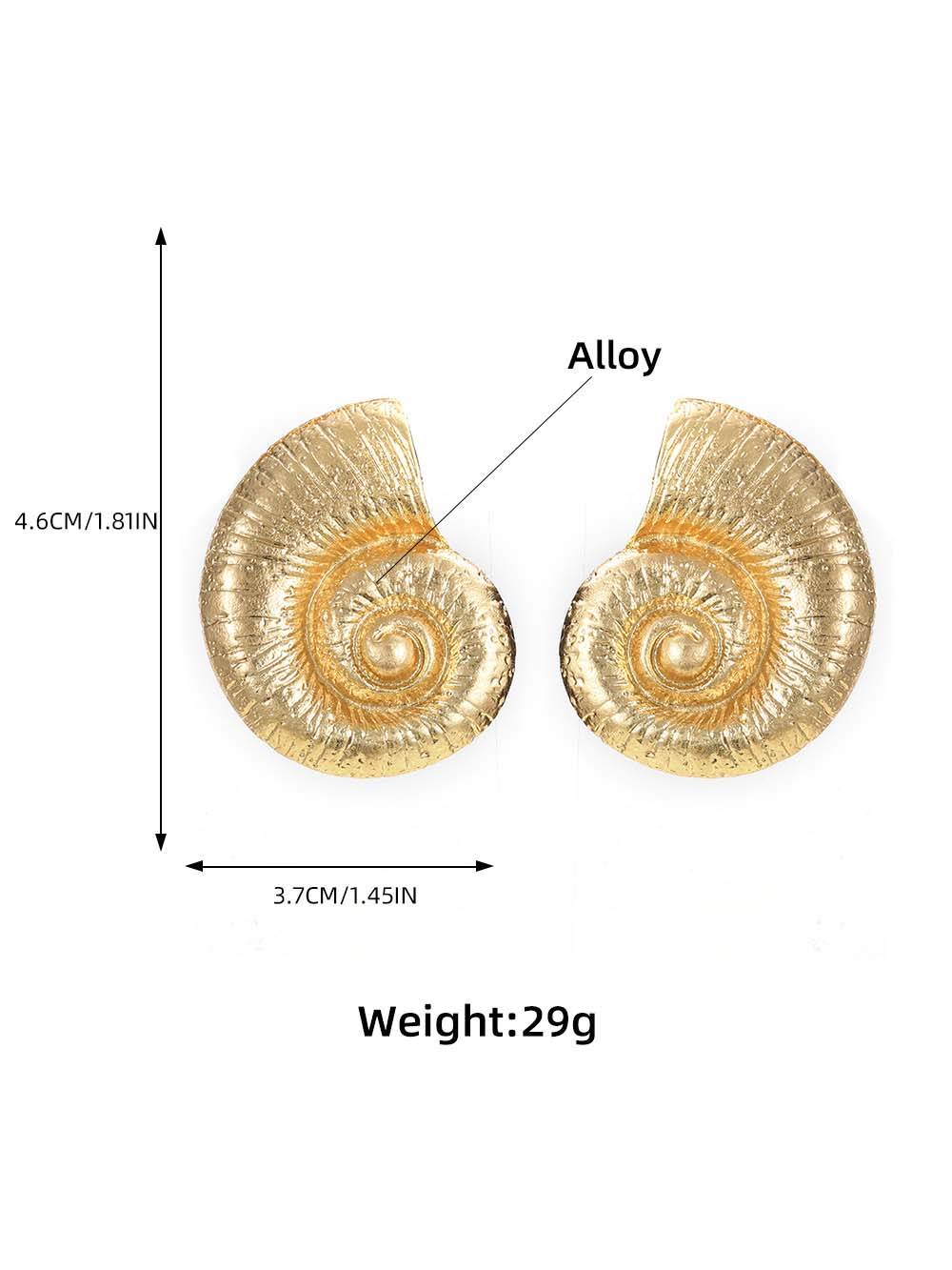 Conch Element Earrings