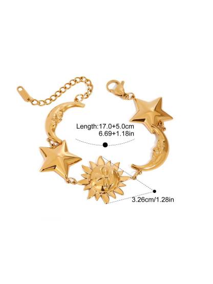 Sun Star Moon Bracelet