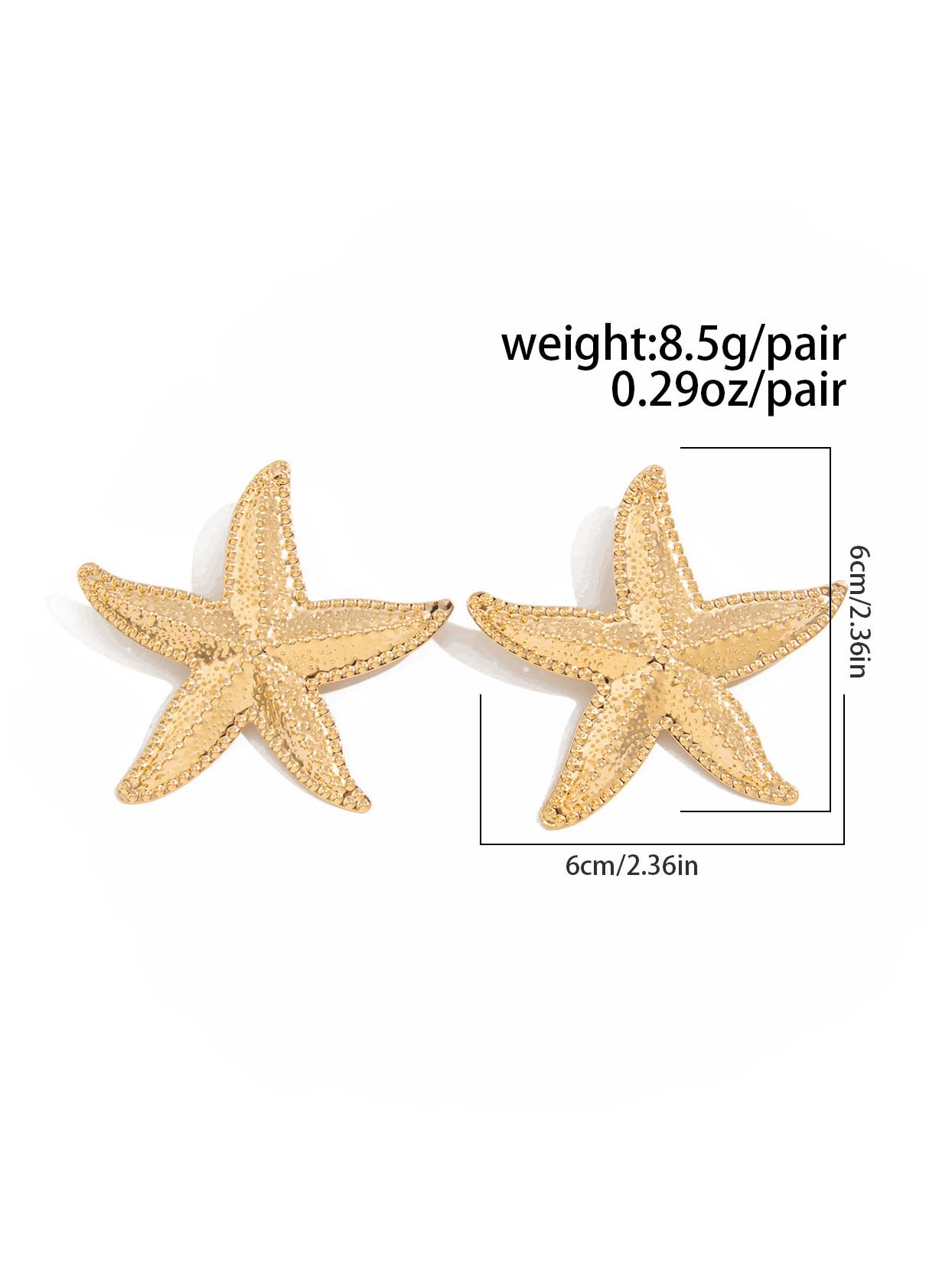 Starfish Element Earrings