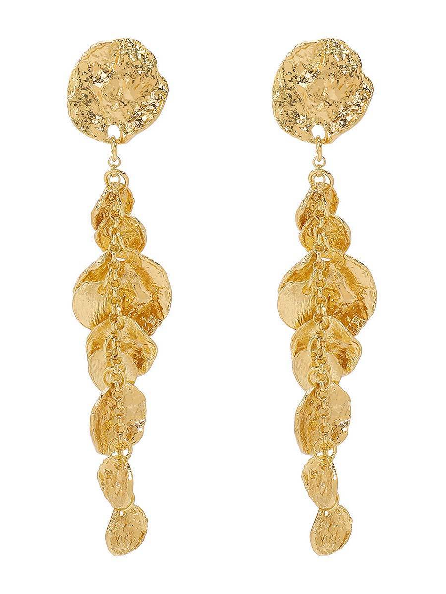 Minimalist Irregular Tassel Earrings