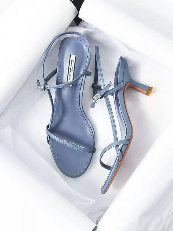 Minimalist Thin-strap High-heeled Sandals