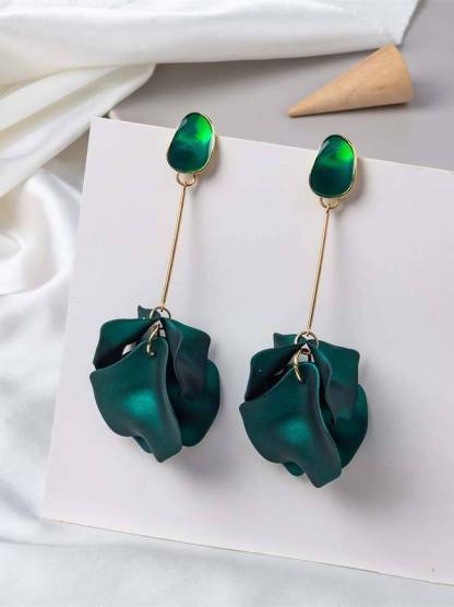 Petal Tassel Earrings