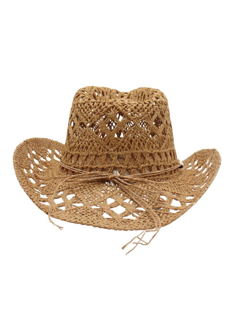 Bohemian Style Shell Element Straw Hat
