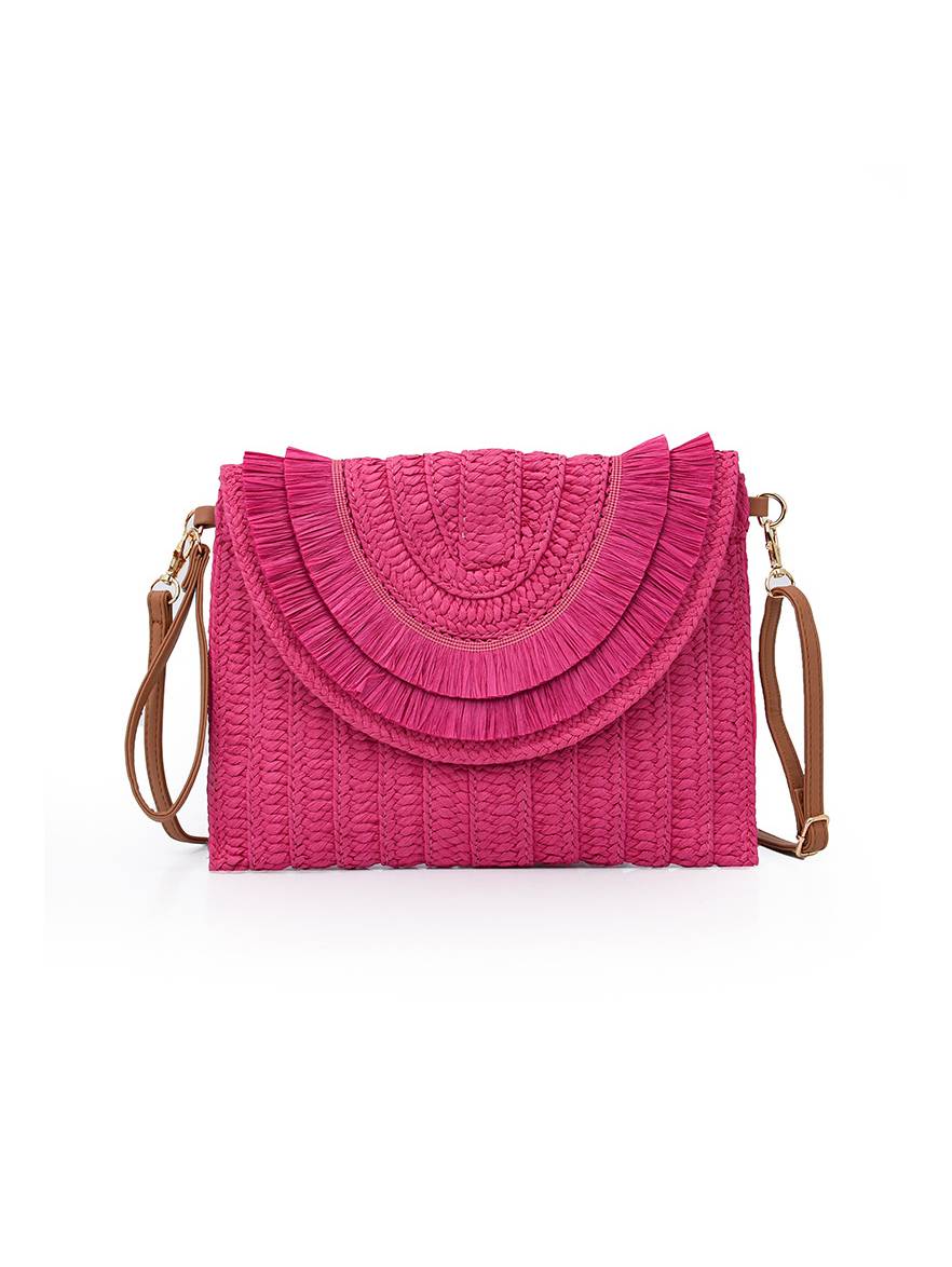 Tassel Straw Bag