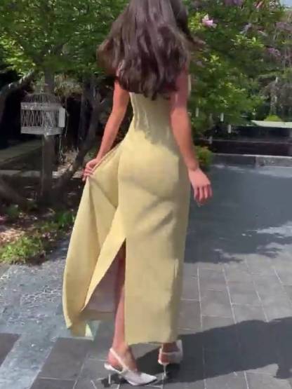 Unique Design Maxi Dress