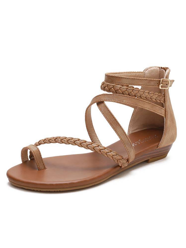 Roman Flat Sandals