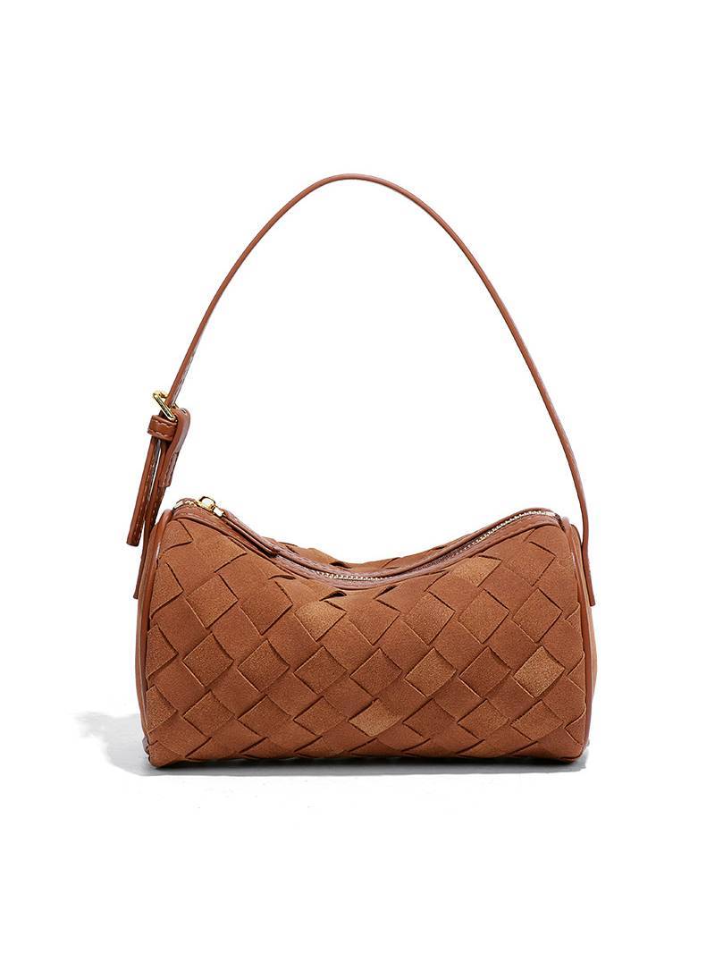 Suede Handbag Shoulder Bag