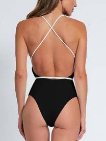 Three Dimensional One-piece Swimwear