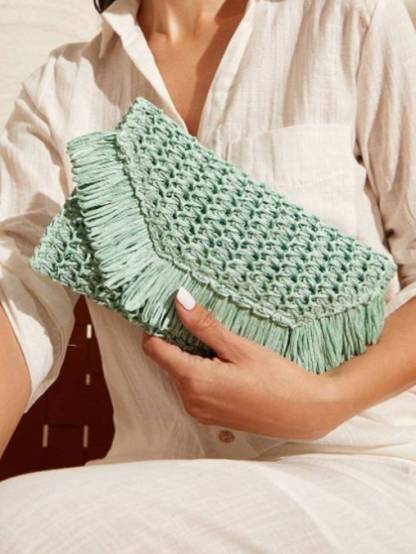 Tassel Straw Bag
