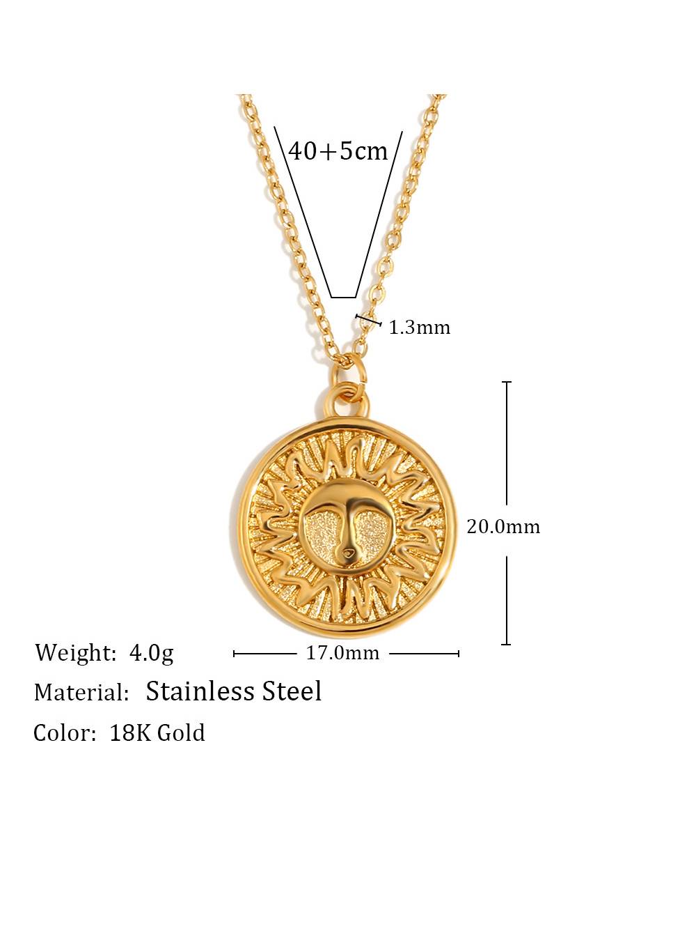 Sun Element Necklace