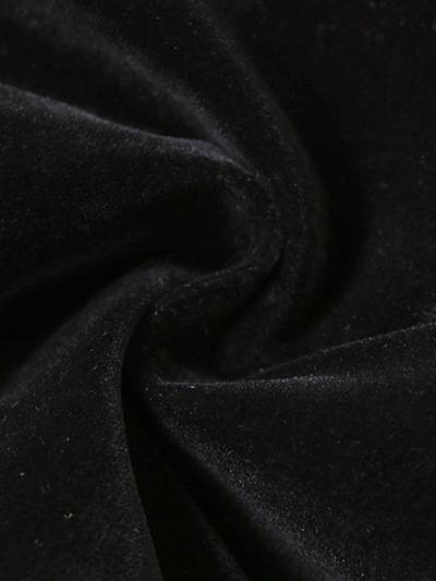 Velvet Tube Top With Bud Mini Dress