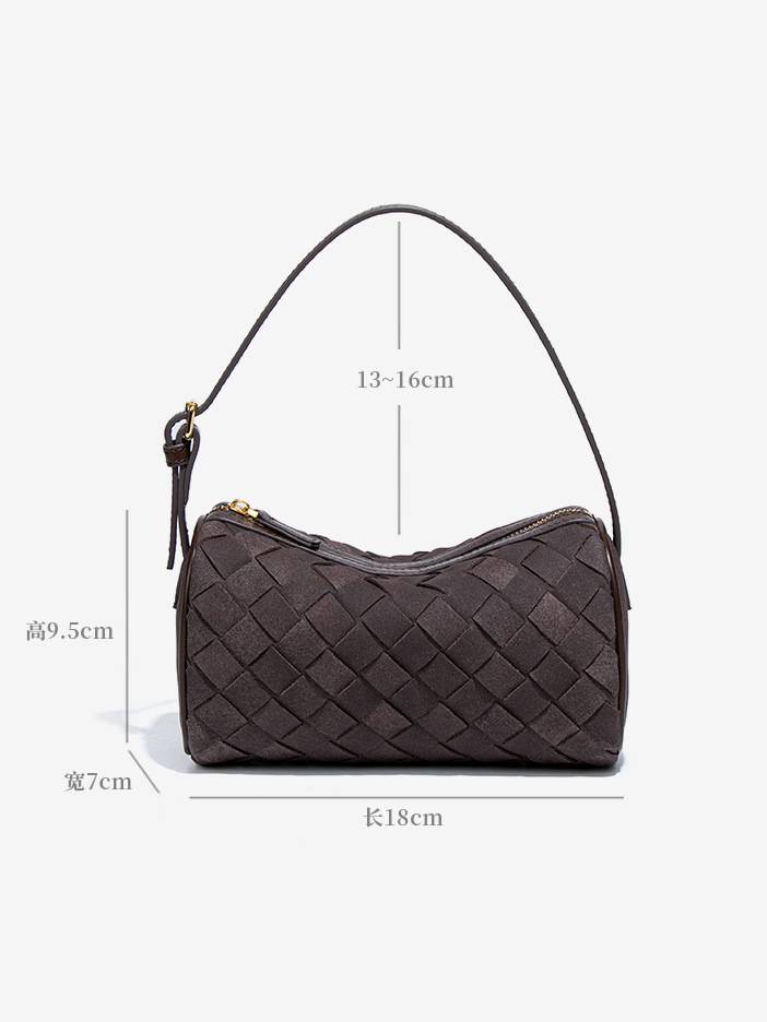 Suede Handbag Shoulder Bag