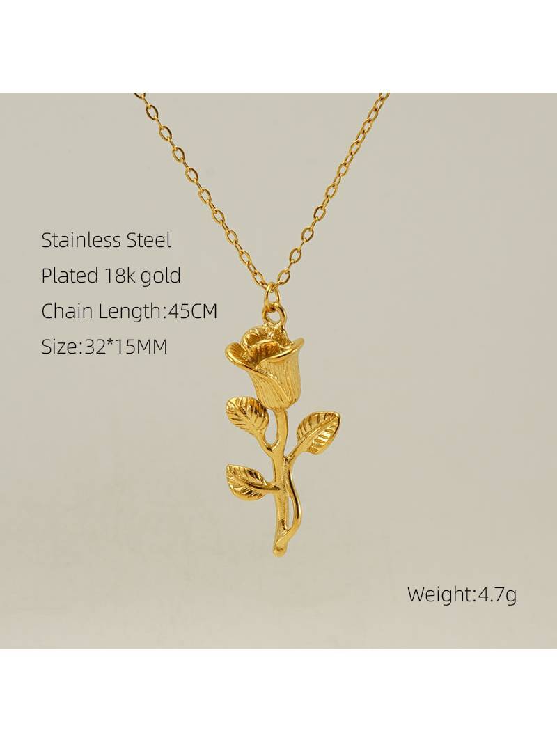 Gold-plated Clavicle Necklace