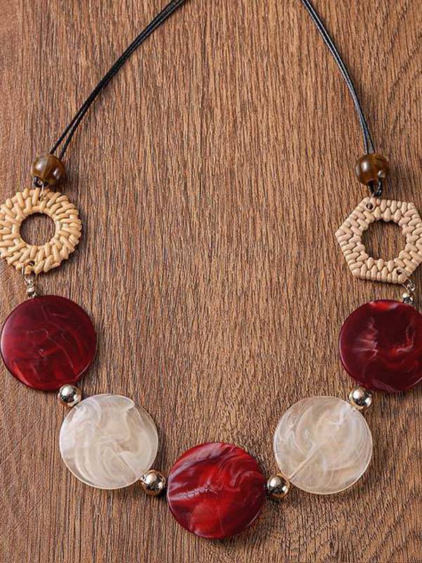 Vintage Vacation Style Necklace