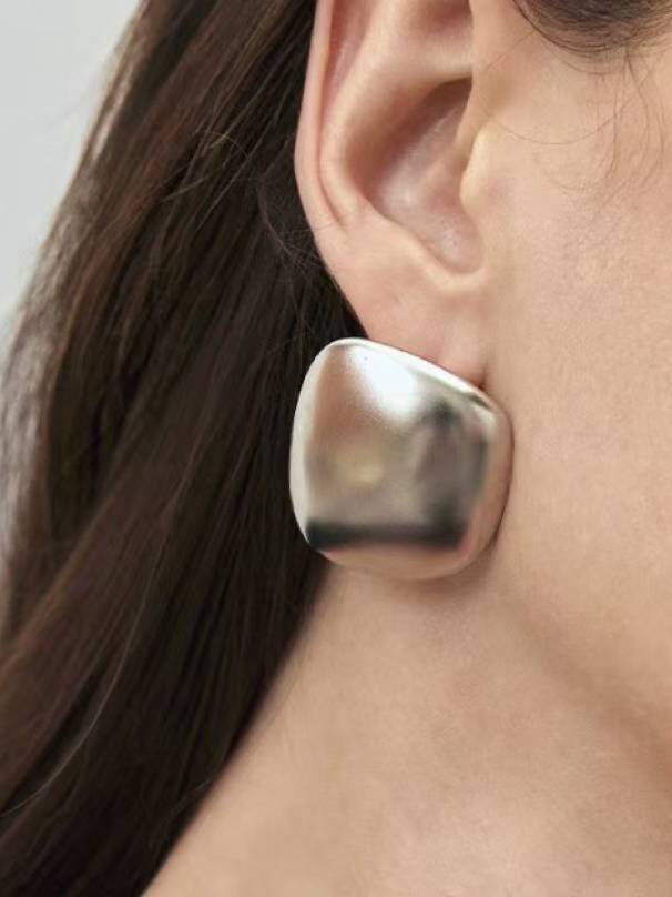 Minimalist Irregular Earrings Ring And Necklace