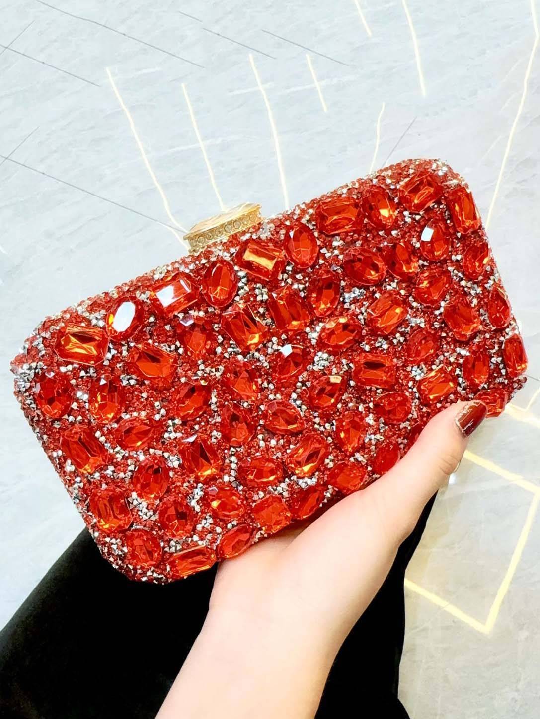 Shiny Clutch Handbag