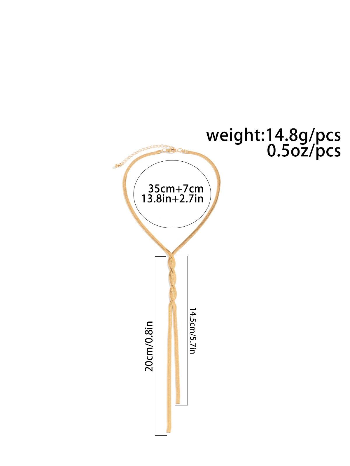 Minimalist Tassel Necklace