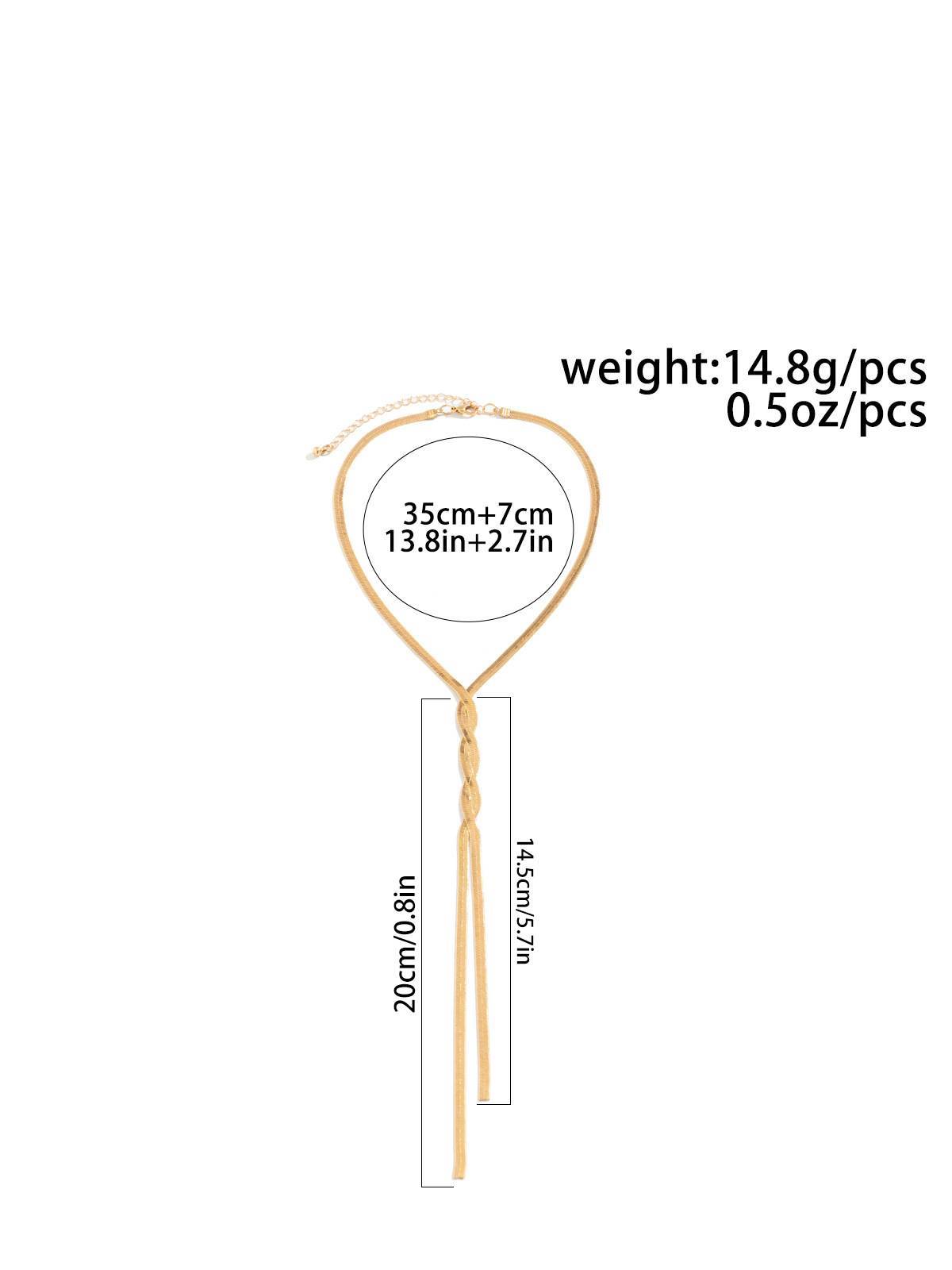 Minimalist Tassel Necklace