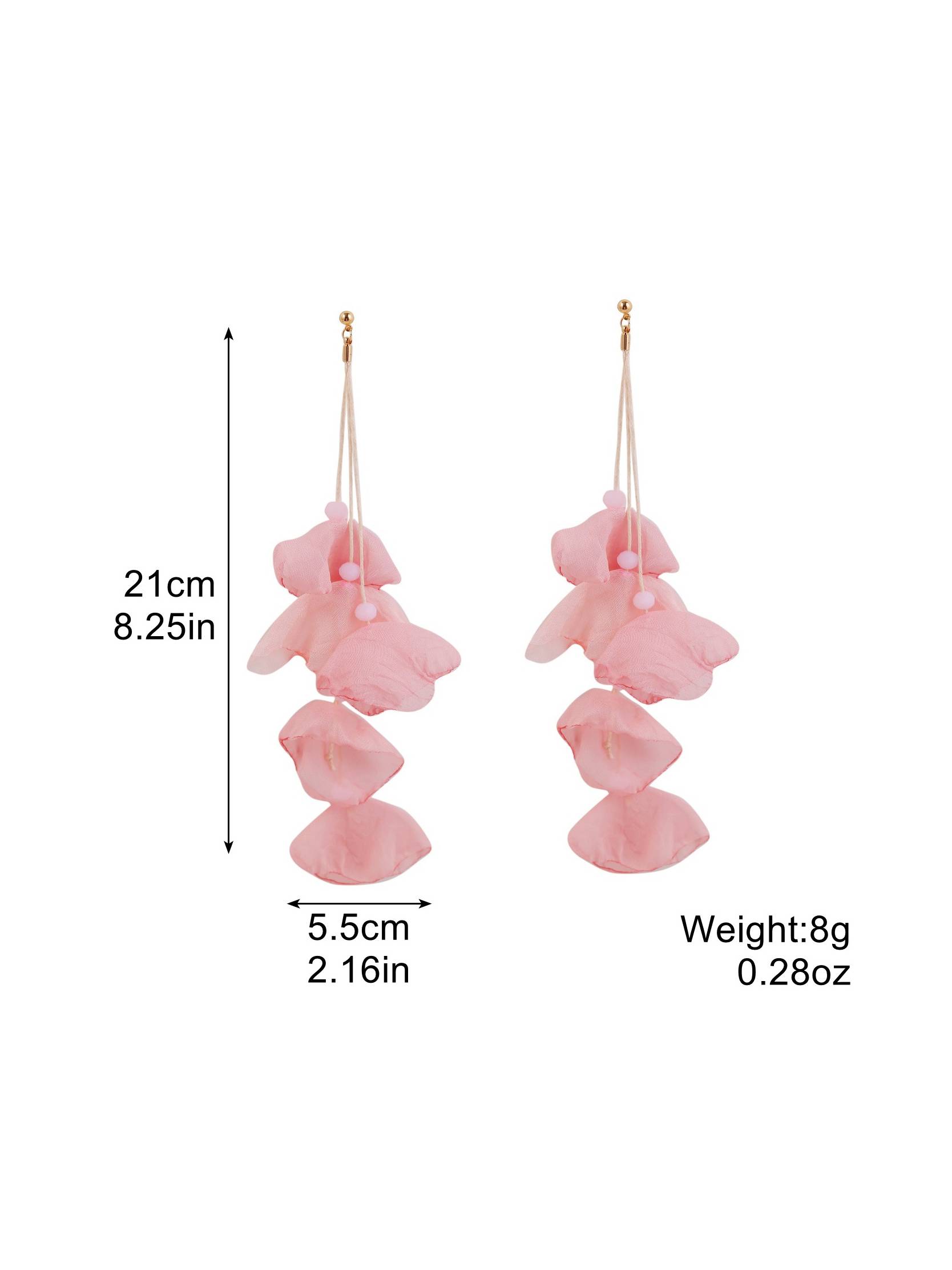 Petal Tassel Earrings