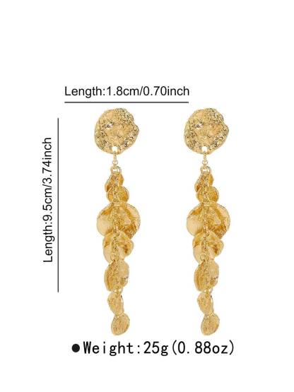 Minimalist Irregular Tassel Earrings